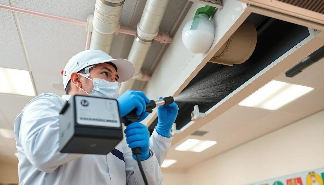 Daycare & School Duct Sanitizing