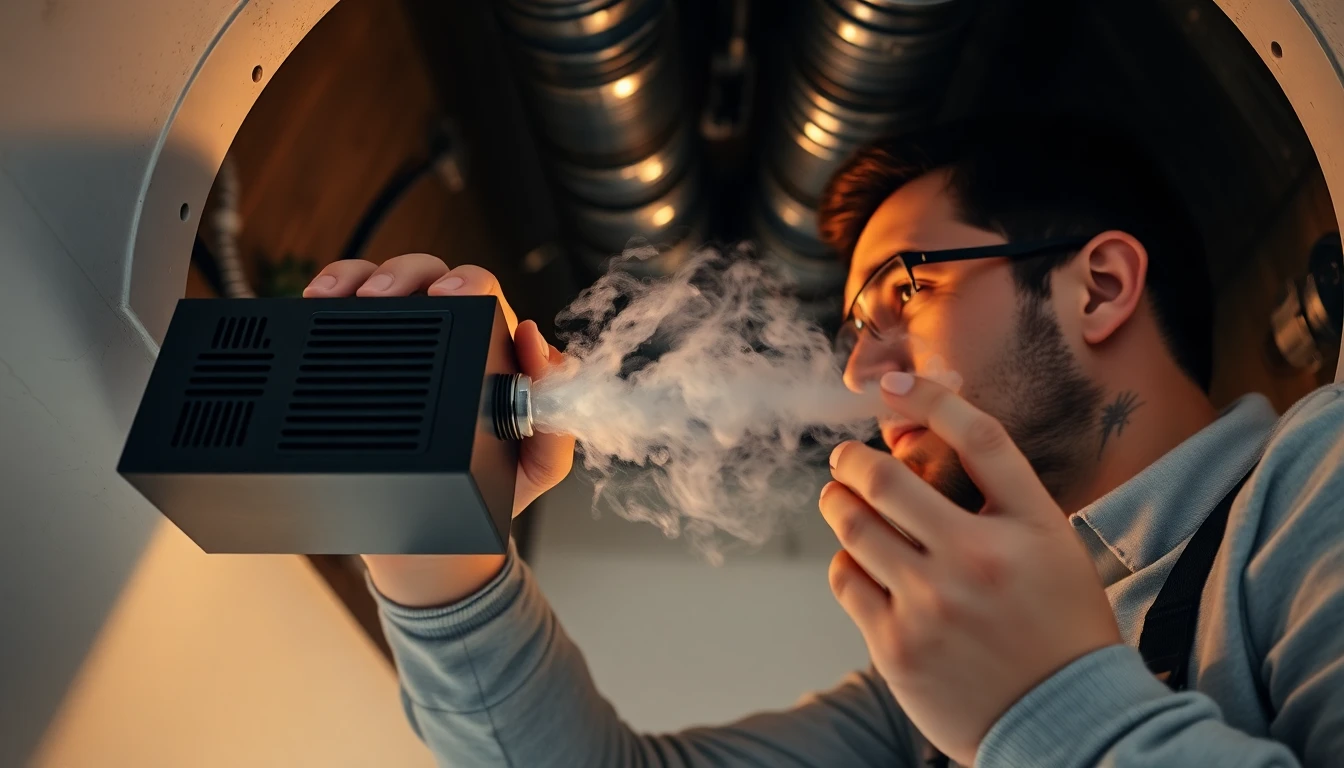 Smoke & Odor Duct Neutralization